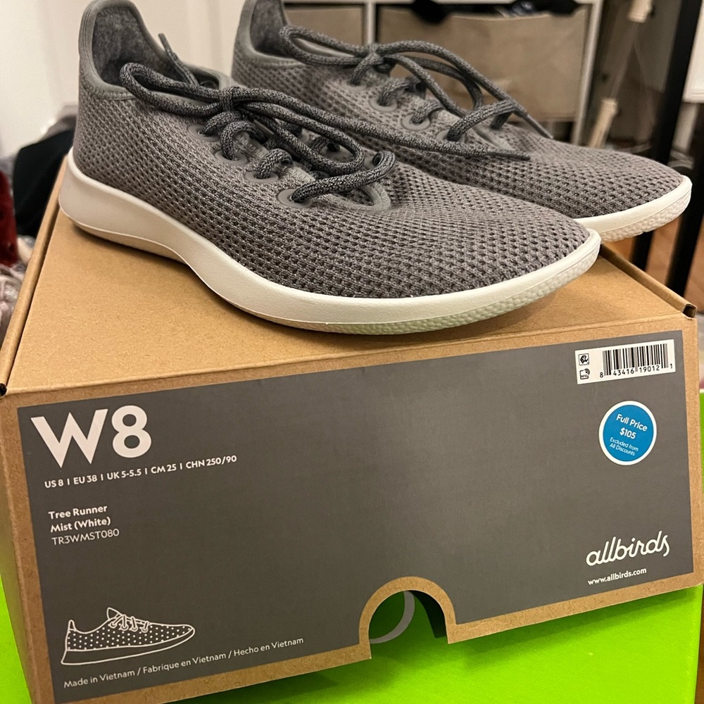 Allbirds Gray Tree Runner Sneakers
